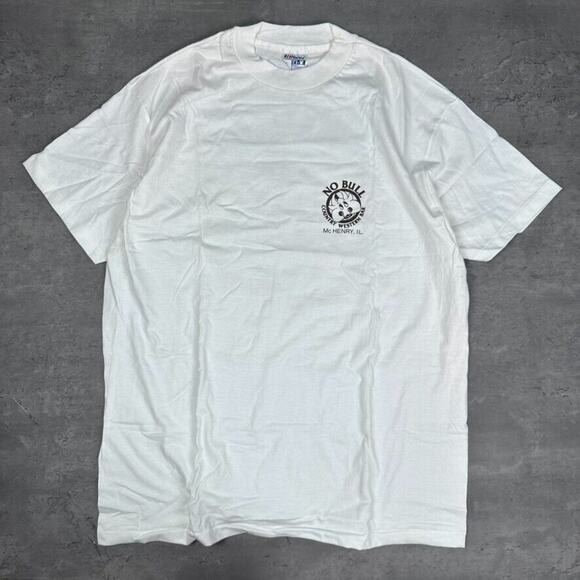 Vintage Single Stitch I Got Stoned At No Bull Country Western Bar Illinois Shirt - Picture 2 of 7